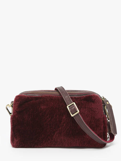 Cross Body Tas Vintage Leder Mila louise Bruin vintage 2367XFUC ander zicht 3